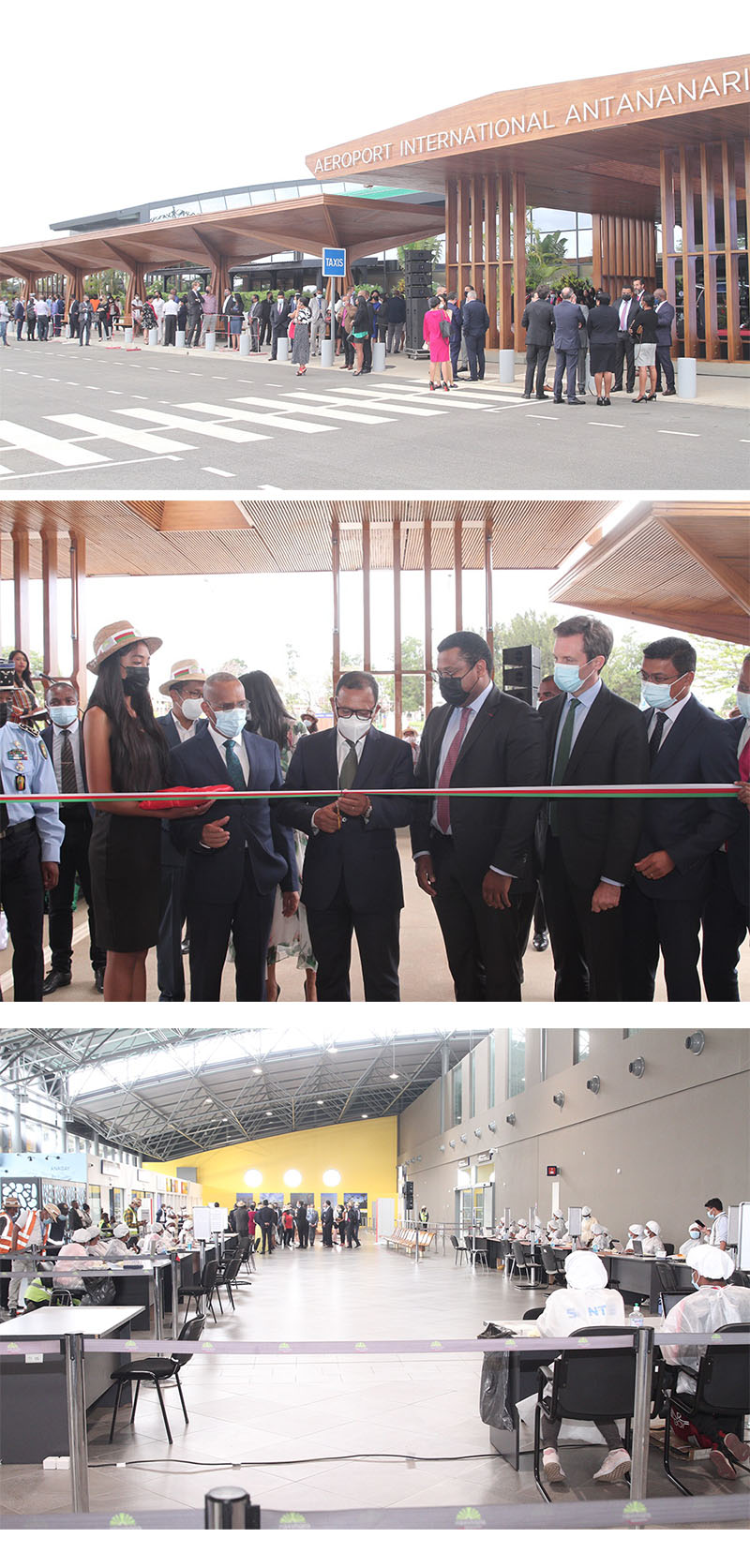 Le nouvel aéroport a été inauguré ce 16 décembre 2021
