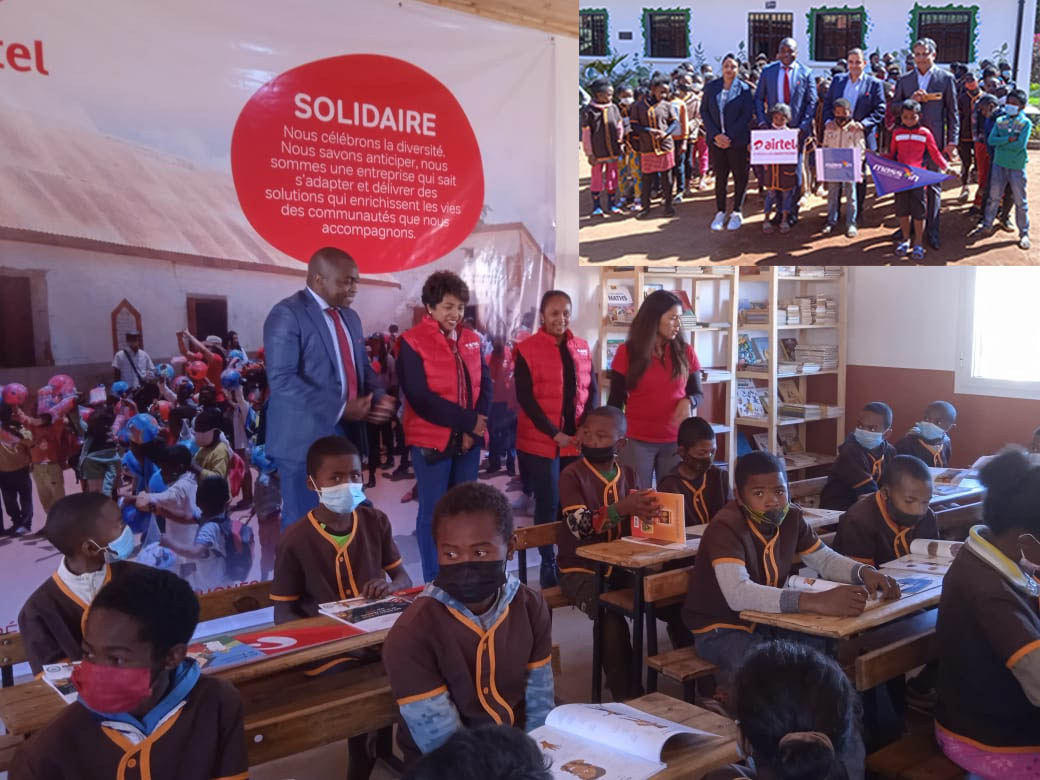 Airtel Madagascar, Mass’in et Rotary club Ivandry, s’engagent en faveur de l’éducation