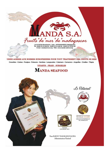 Manda confirme sa maturité en restauration spécialisée