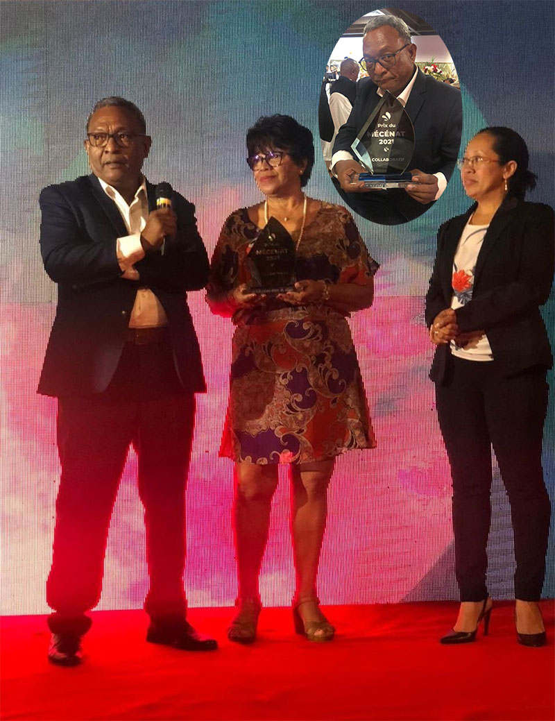 Orange Solidarité Madagascar reçoit le Prix Mécénat 2021 dans la catégorie « Collaboratif »
