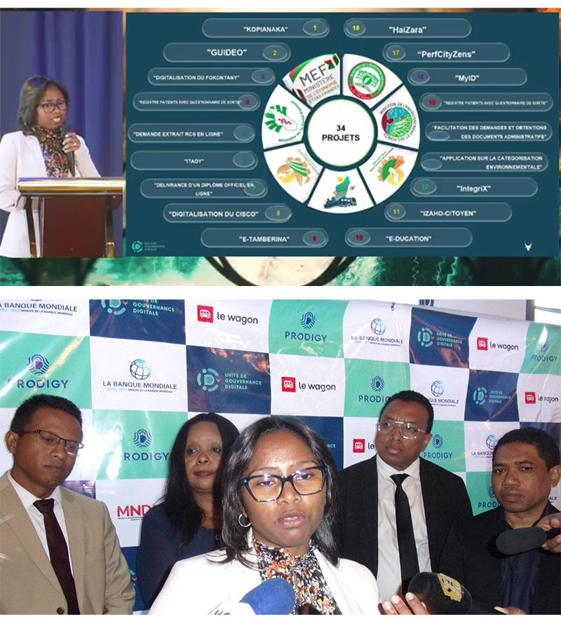 Soutenir le développement de solutions numériques au bénéfice du citoyen malgache